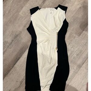 Cache Ivory and Black Dresd